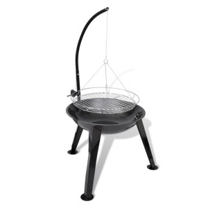 Grill na węgiel drzewny, wiszący