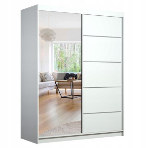 Szafa Przesuwna VEGA 05 150 Lustro + półki