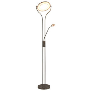 Lumarko Lampa stojąca, 18 W, srebrna, 180 cm, przyciemniana