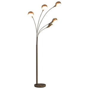 Lumarko Lampa stojąca, 200 cm, 5 x E14, srebrna