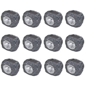 Lumarko Kamienie ogrodowe LED x12