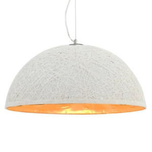 Lumarko Lampa wisząca, biało-złota, Ø 50 cm, E27