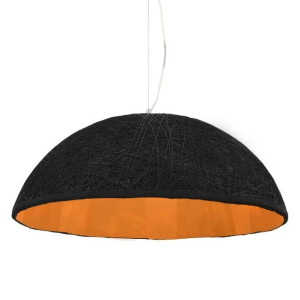 Lumarko Lampa wisząca, czarno-złota, Ø 70 cm, E27
