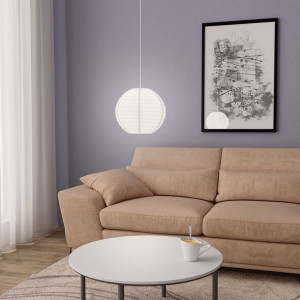 Lumarko Lampa wisząca, biała, Ø30 cm, E27