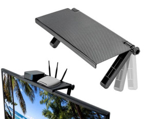 Półka nakładana na monitor TV uchwyt dekoder DVB-T