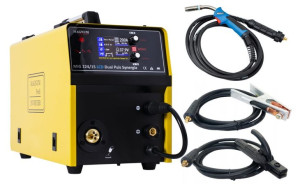 Spawarka Półautomat Spawalniczy 200 A Magnum Mig 224/15 Lcd Dual Puls Syner