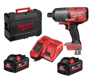 Klucz Udarowy 3/4" Wysokoobrotowy 2034 Nm 2x8,0 Ah Milwaukee M18 Onefhiwf34