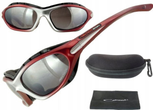 Okulary sportowe Arctica rower narty biegowe ETUI