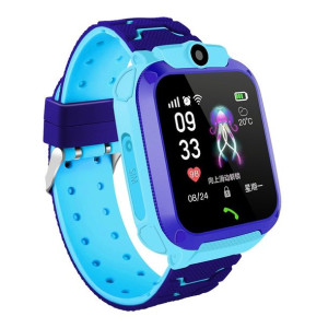 Smartwatch dla dzieci Q12 z lokalizatorem LBS - niebieski