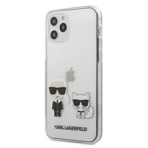 Karl & Choupette Etui Do Iphone 12 / 12 Pro - Clear