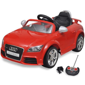Lumarko Audi TT RS Samochód dla dzieci z pilotem Czerwony