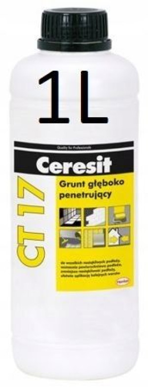 Grunt Głęboko Penetrujący CERESIT CT17 UNIGRUNT 1L