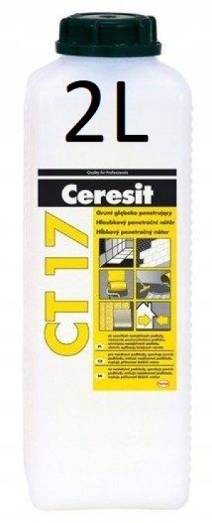 Grunt Głęboko Penetrujący CERESIT CT17 UNIGRUNT 2L