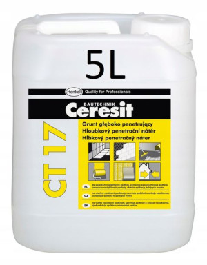 Grunt Głęboko Penetrujący CERESIT CT17 UNIGRUNT 5L