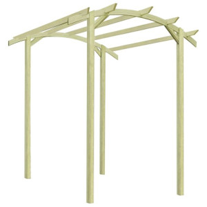 Pergola ogrodowa, impregnowana sosna, 180x197x210 cm