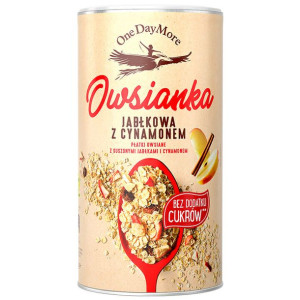Owsianka Jabłkowa z Cynamonem Bez Cukru