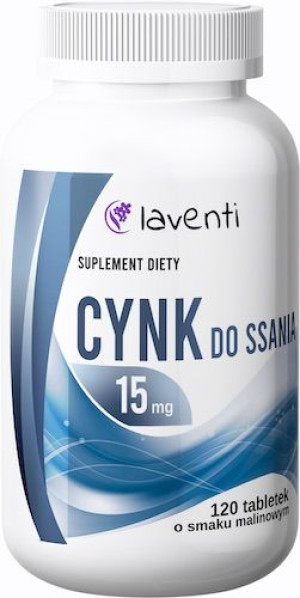 Laventi CYNK do ssania 15mg - 120 tabletek do ssania