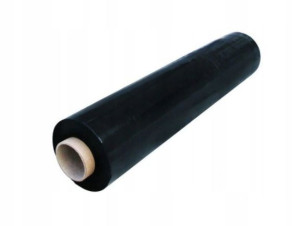 Folia Stretch Pakowa Czarna Strecz Mocna 3kg