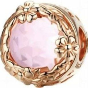 Charms Srebro - Wulkan Rose Gold