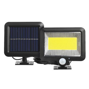 Lampa Solarna Z Czujnikiem Ruchu Zmierzchu 100 Led