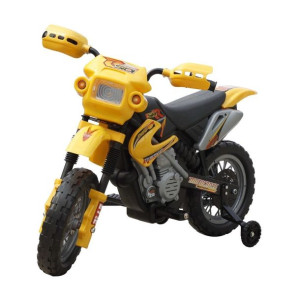 Lumarko Motorek elektryczny dla dzieci (żółty)