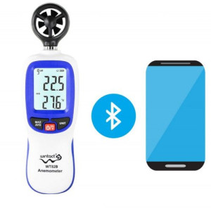 Anemometr Wiatromierz Miernik Wiatru Bluetooth