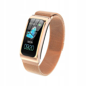 Ak12 Smartwatch Damski Smartband Kroki Puls