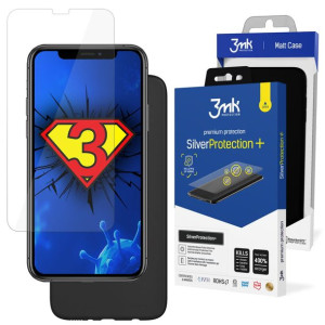 ZESTAW do iPhone 11 Pro Max - 3mk SilverProtection+ i 3mk Matt Case
