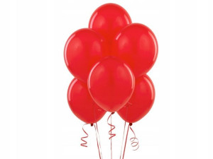 BALONY LATEKSOWE czerwone 100szt balon czerwony