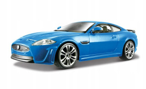 Jaguar XKR-S 1:24 model Bburago 18-21063 niebieski