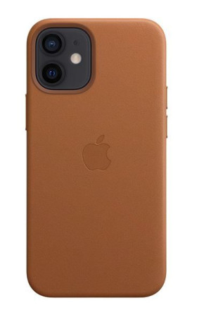 Leather Case Etui Do Apple Iphone 12 Mini - Brown