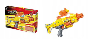 Pistolet Typu Nerf Wyrzutnia Na Strzałki 20*lotka