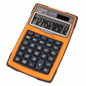 Kalkulator biurowy wodoodporny CITIZEN WR3000-OR