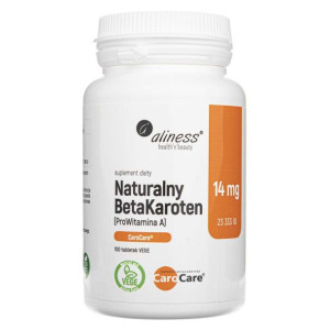 Aliness Naturalny BetaKaroten 14 mg - 100 tabletek