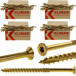 Wkręty ciesielskie do drewna TORX 8x300 mm 200szt.