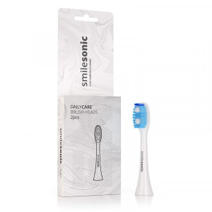 Końcówki Smilesonic UP/EX/GO DailyCare 2 szt. - białe