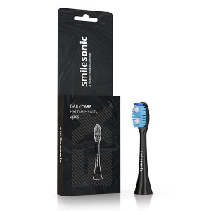 Końcówki Smilesonic UP/EX/GO DailyCare 2 szt. - czarne