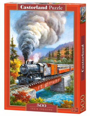 PUZZLE 500el. Lokomotywa CASTORLAND B-53216