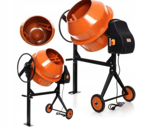 BETONIARKA mieszalnik mieszarka 200L 1250W ŻELIWNA