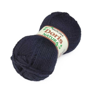Włóczka Doris 013 C.Granatowy