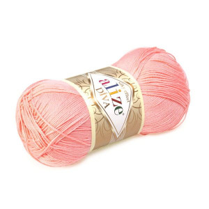 Włóczka Diva 145 Łososiowy