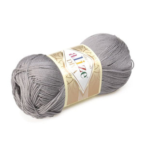 Włóczka Diva 348 Popielaty
