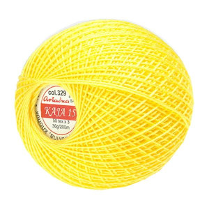 Kordonek Kaja15 kol. 329 Cytrynowy