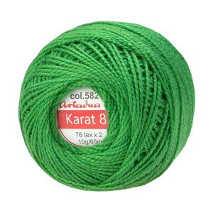 Kordonek Karat 8 kol.  582 C.Miętowy