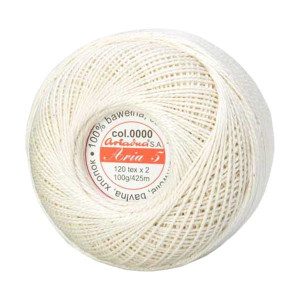 Kordonek Aria 5 kol.  000 Naturalny