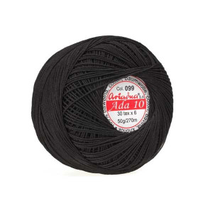 Kordonek Ada 10 kol. 099 Czarny