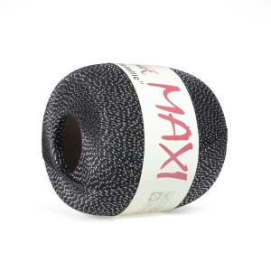 Kordonek Maxi Metallic 1999 Czarno-Srebrny