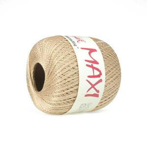 Kordonek Maxi Metallic 2950 Beżowo-Złoty