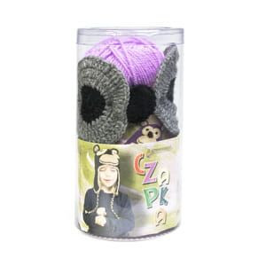 Czapka Małpa 81 Fioletowa