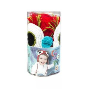 Czapka Sowa 70 Czerwona